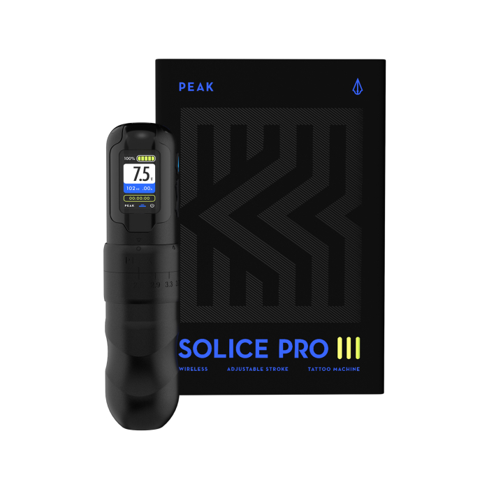 Peak Solice Pro V3 Pen Tattoo Machine - Black