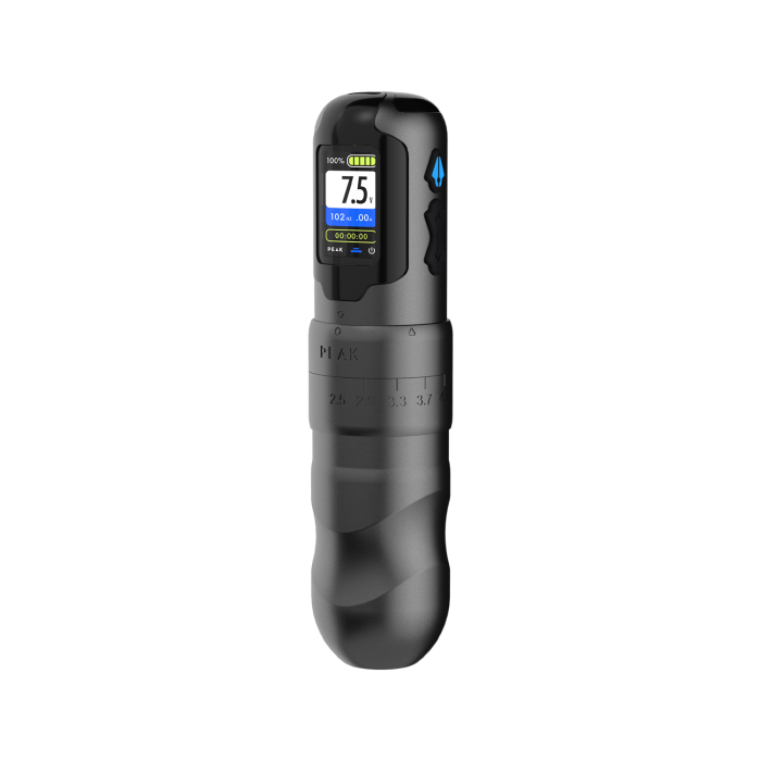 Peak Solice Pro V3 Pen Tattoo Machine - Charcoal