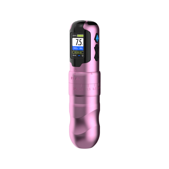 Peak Solice Pro V3 Pen Tattoo Machine - Pink
