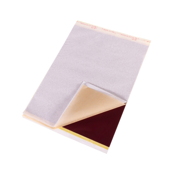 S8 Red Tattoo Stencil Paper 100 Sheets (8.5