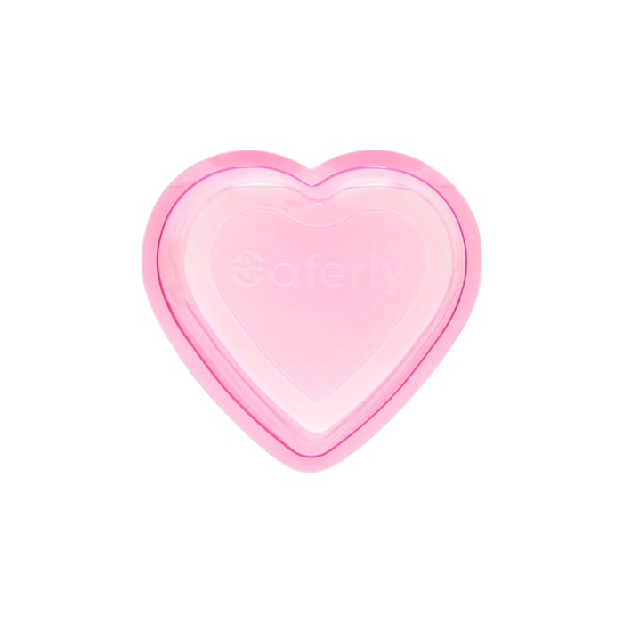 Saferly Heart Shaped Rinse Cups Pink - 150ml