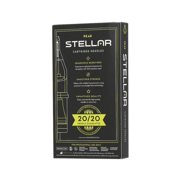 Box of 5 Sample Fine Line Peak Stellar Cartridges