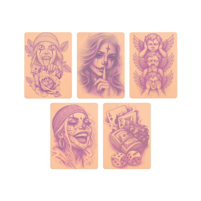 Set of 5 Stencil Skins® Pre-printed Designs - Original