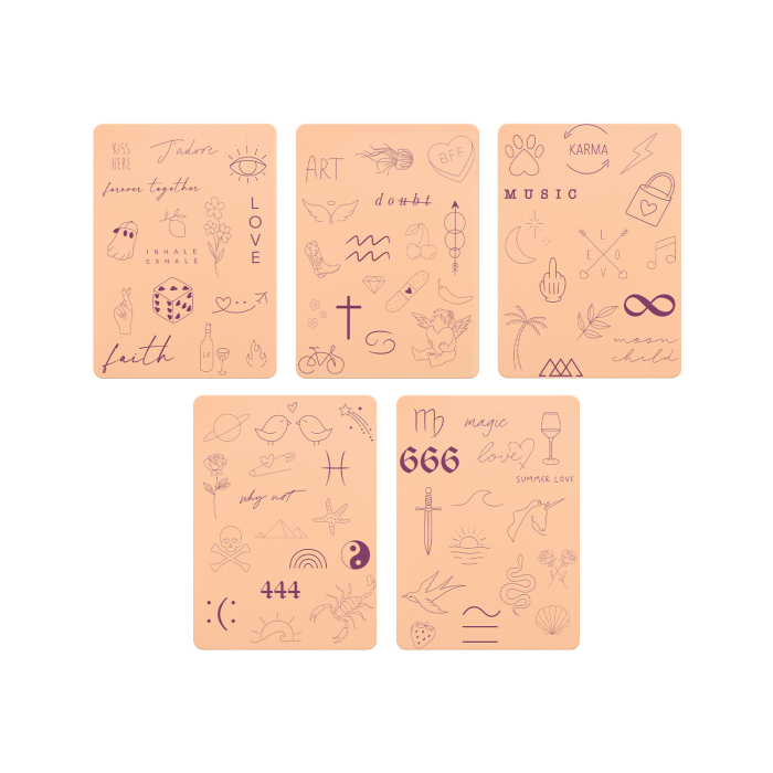 Set of 5 Stencil Skins® Pre-printed Designs - Original