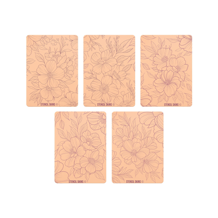 Set of 5 Stencil Skins® Pre-printed Designs - Original