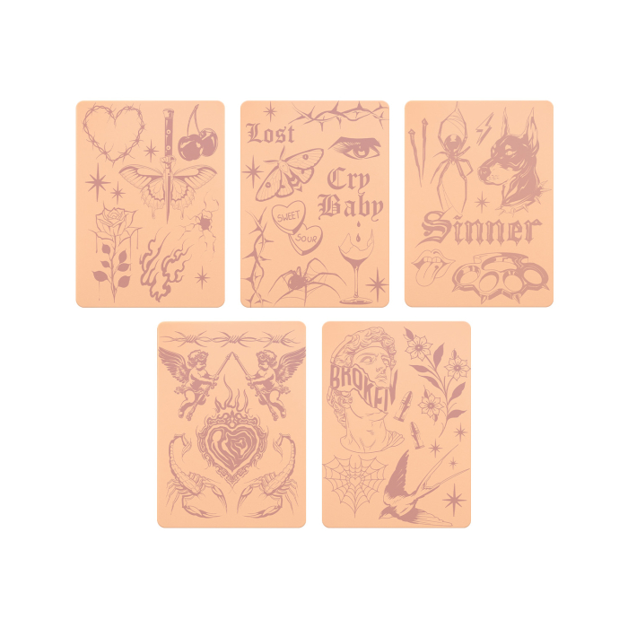 Set of 5 Stencil Skins® Pre-printed Designs - Original