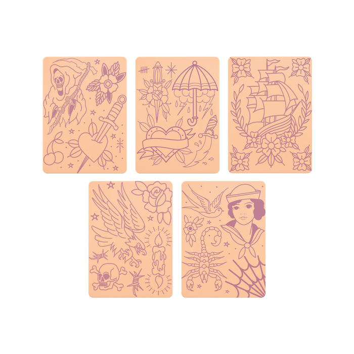 Set of 5 Stencil Skins® Pre-printed Designs - Original
