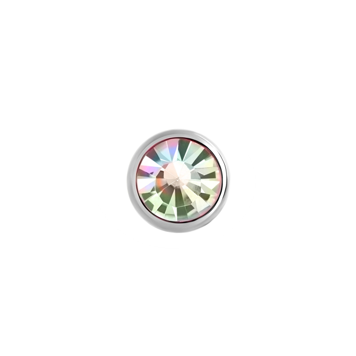 Tilum Internally Threaded Titanium Jewelled Ball Top