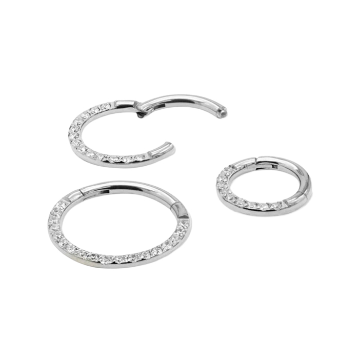 Tilum Jewelled Sector Titanium Clicker