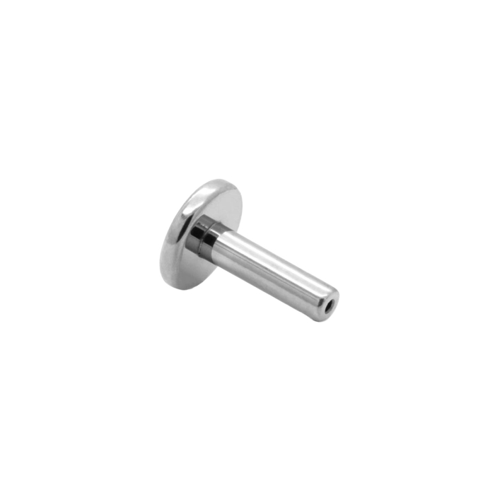Tilum Titanium Threadless Flat Disc Labret Post