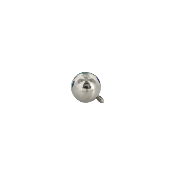 Tilum Internally Threaded One-Piece Titanium Ball