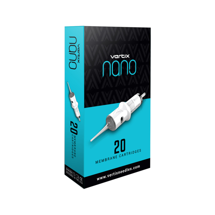 DarkLab Vertix Nano Cartridges - Magnum Curved, Box of 20
